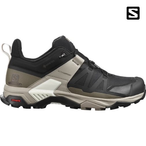 Salomon X Ultra 4 GTX Turisticke Topanky Panske Čierne Olivovo Zelená | SK 8GIAJK